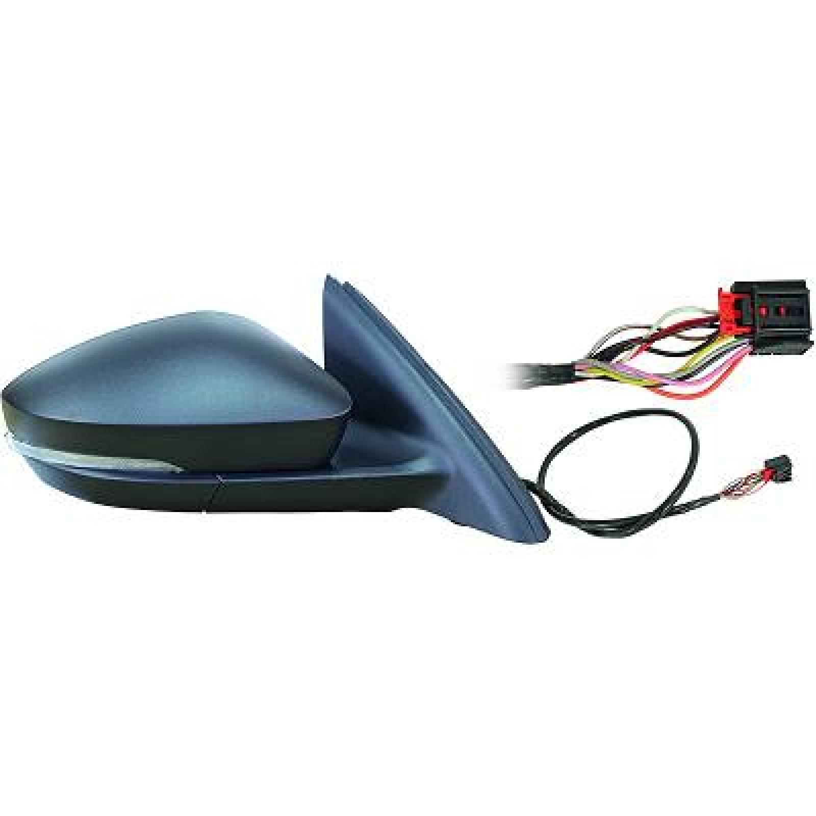 SPIEGEL RE.       OCTAVIA, passend für 13->>           GRUNDIERT, 5E1 857 508 E